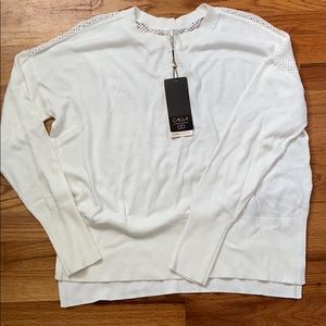 Celia Journey Open Stitch Pullover Sweater